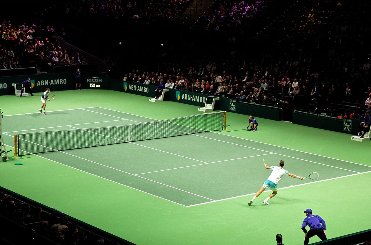 Tennis Court Established In Montania